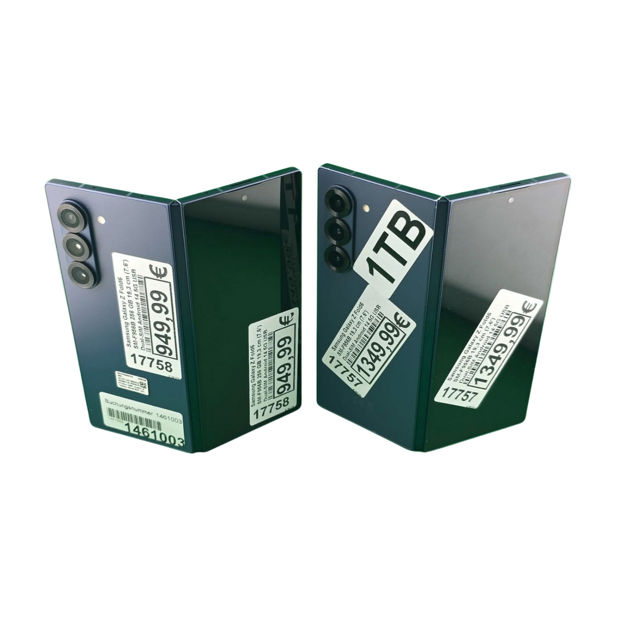 Samsung Galaxy Z Fold6 1TB 19,3 cm (7.6') Dual-SIM Android 14 5G USB Typ-C 12 GB 1TB 4400 mAh Navy