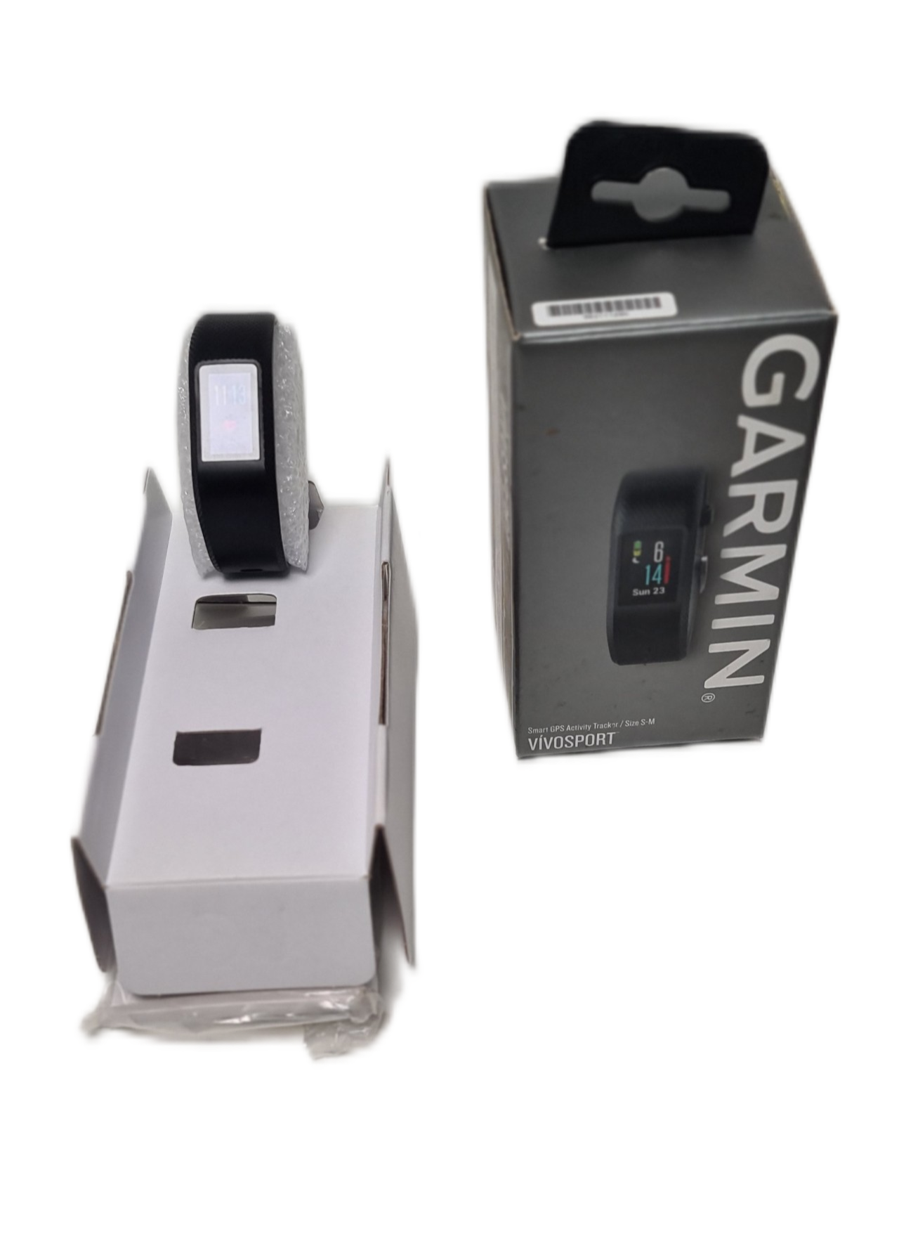 Garmin Vivosport GPS Smart Aktivitätstracker - Schwarz - Größe S-M