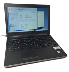 Dell Precision 7520 15,6 Zoll Intel I7-6920HQ 8x2,9GHz 32GB RAM GPU Intel HD 530 15,9GB Win11Pro