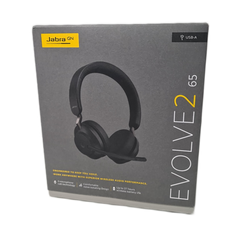 Jabra Evolve2 65 MS Stereo Headset schwarz BT USB-A
