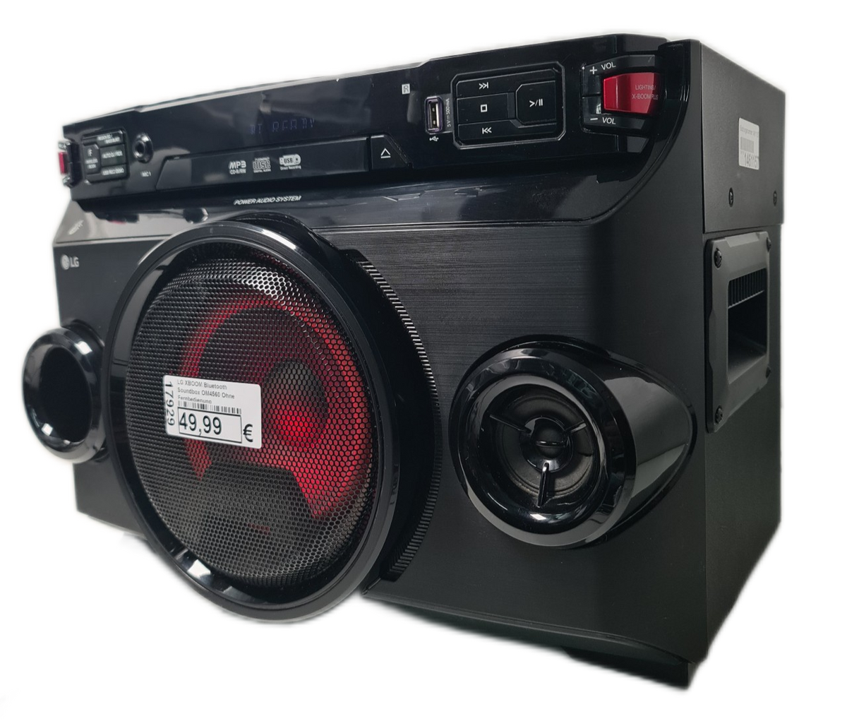 LG XBOOM Bluetooth  Soundbox OM4560 Ohne Fernbedienung