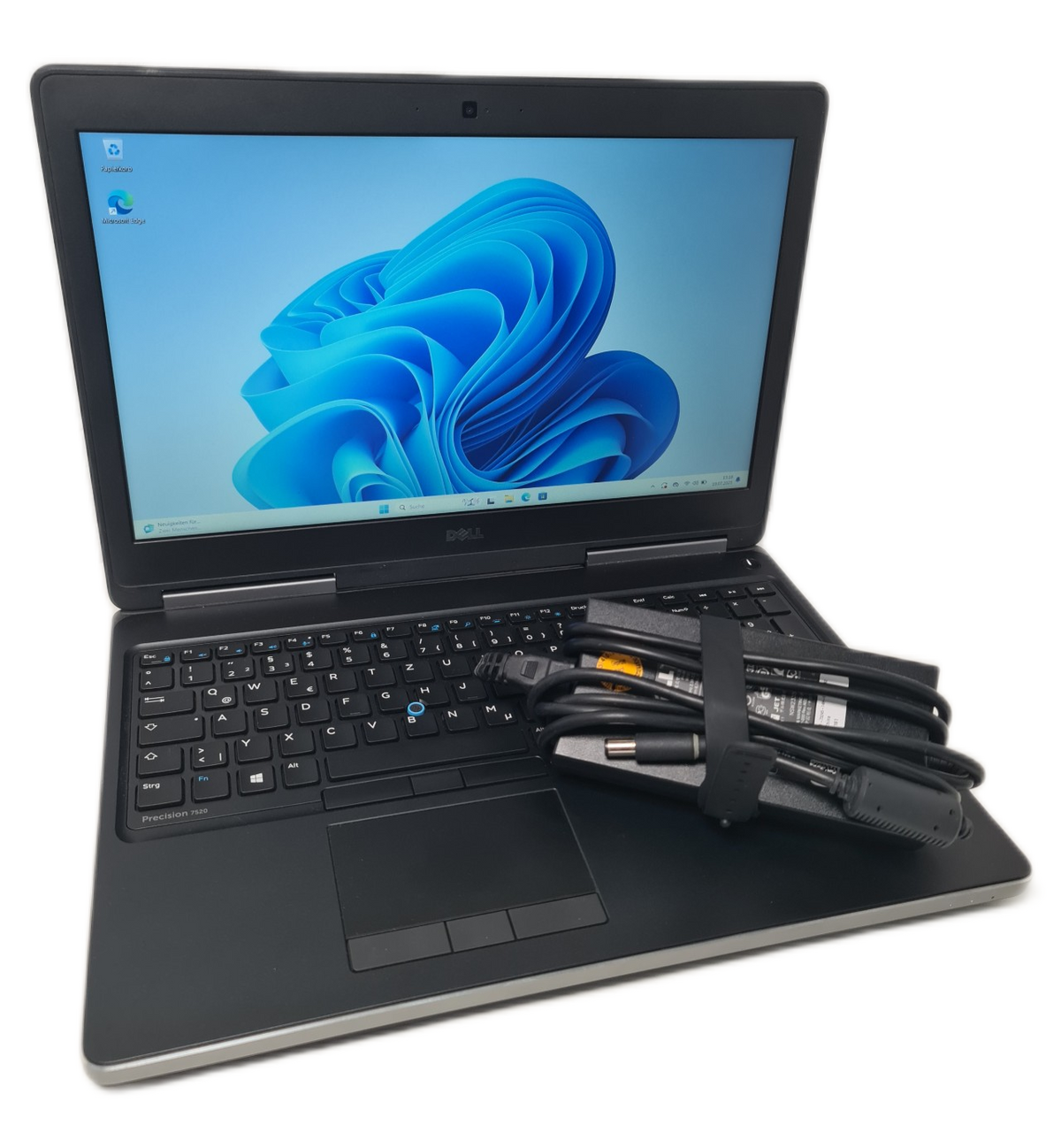 Dell Precision 7520 15,6 Zoll Intel I7-6920HQ 8x2,9GHz 32GB RAM GPU Intel HD 530 15,9GB Win11Pro