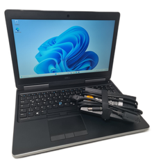 Dell Precision 7520 15,6 Zoll Intel I7-6920HQ 8x2,9GHz 32GB RAM GPU Intel HD 530 15,9GB Win11Pro