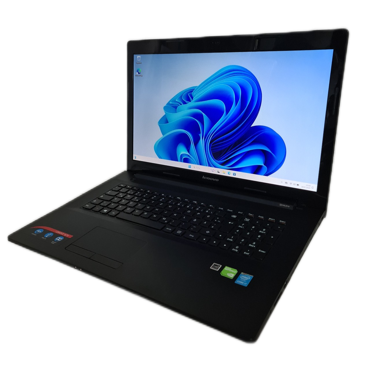 Lenovo G70 17" Intel i7-5500U 4x2,4GHz 16GB Ram 512GB SSD GPU GeForce 920M 8GB Win11