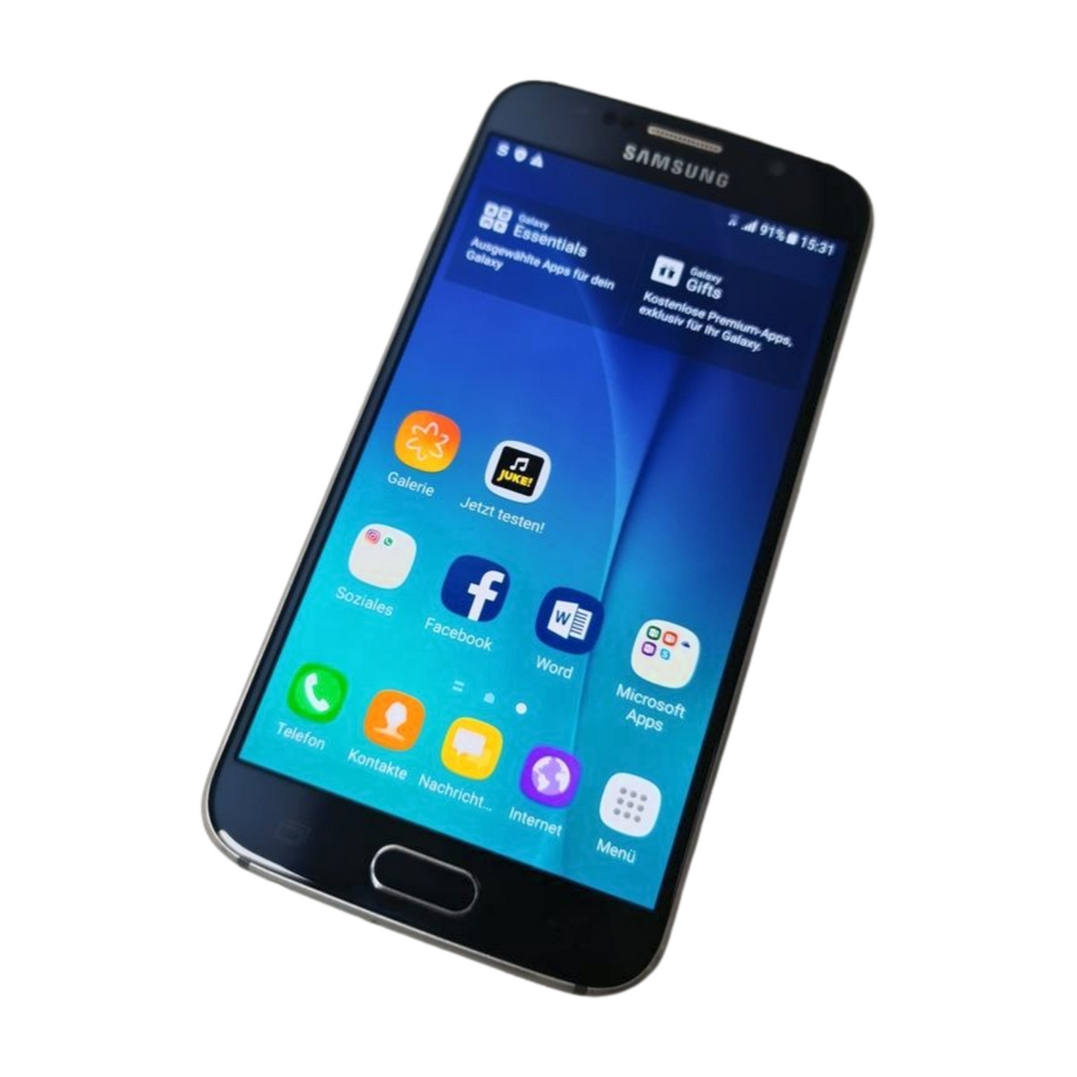 Samsung Galaxy S6 3/32GB ohne Simlock Black Sapphire