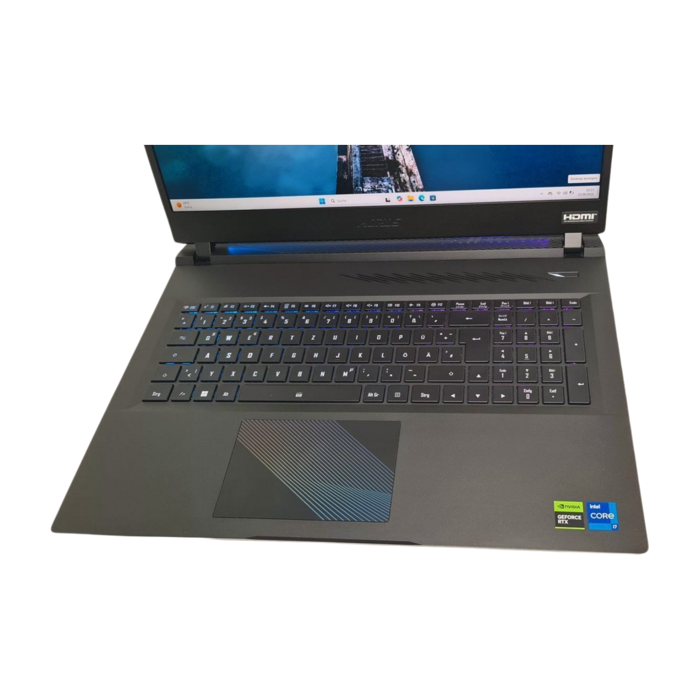 GIGABYTE AORUS 17 BSF-H3DE654SH - 17" QHD 240Hz Display, Intel Core i7-13620H, 16GB RAM, 1TB SSD, NVIDIA GeForce RTX 4070 8GB