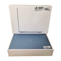Apple MacBook Air (13", Apple M4 Chip mit 10‑Core CPU und 8‑Core GPU, 16GB Gemeinsamer Arbeitsspeicher, 256 GB) - Himmelblau b100p Zyklen 11