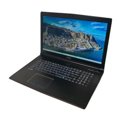 MSI Gaming 17,3  i7-7700HQ 8x2,80GHz 16GB RAM 250GB SSD 1TB HDD GeForce GTX 1050 2GB Win11