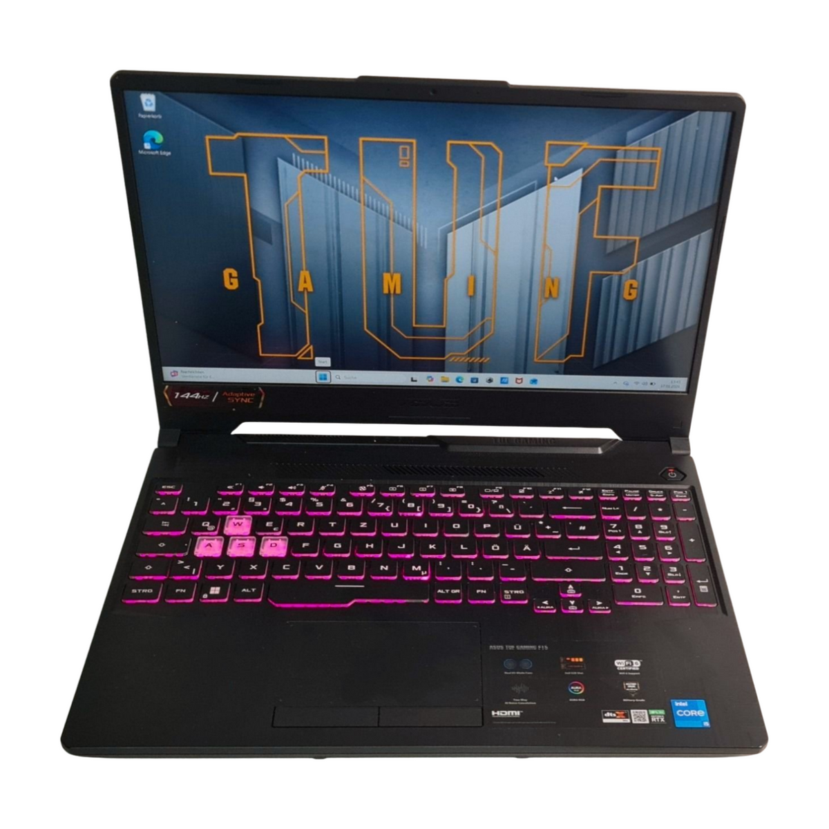 ASUS TUF Gaming F15 15,6 Zoll  i5 i5-11400H 8 GB Ram 512 GB SSD NVIDIA GeForce RTX 3050 4GB Win11