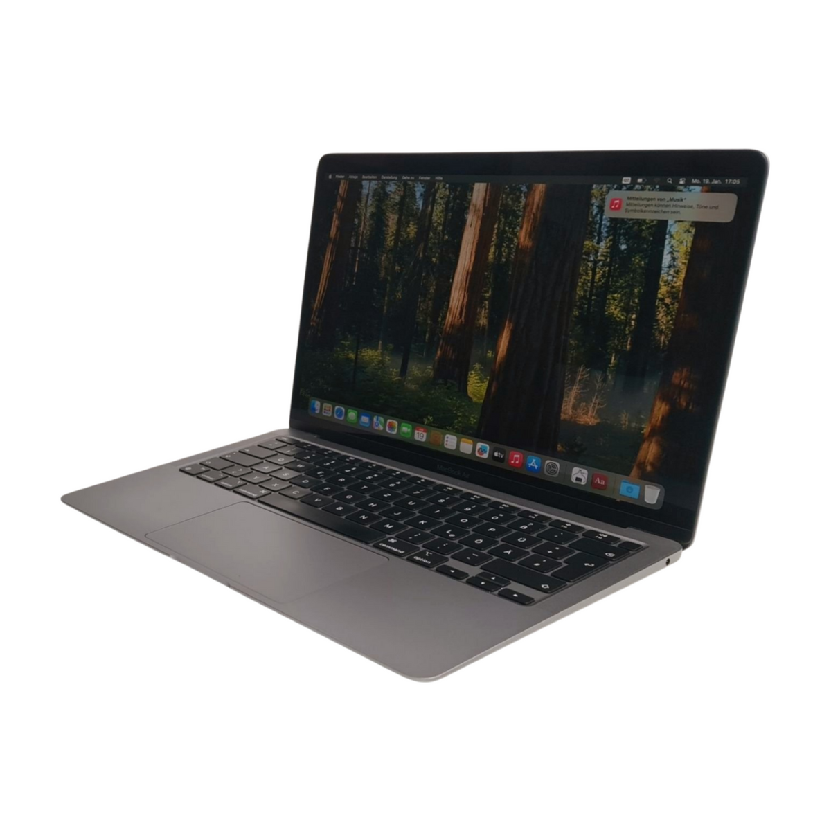 MacBook Air "2020 M1" 3.2 GHz 8 CPU/7 GPU 13" 8GB Ram 256GB SSD Zyklen 206