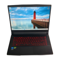 GeForce RTX 4060 8GB 144Hz MSI GF63 12Gen Intel i5-12450H 12x2.0GHz 24GB Ram 512GB SSD Win11