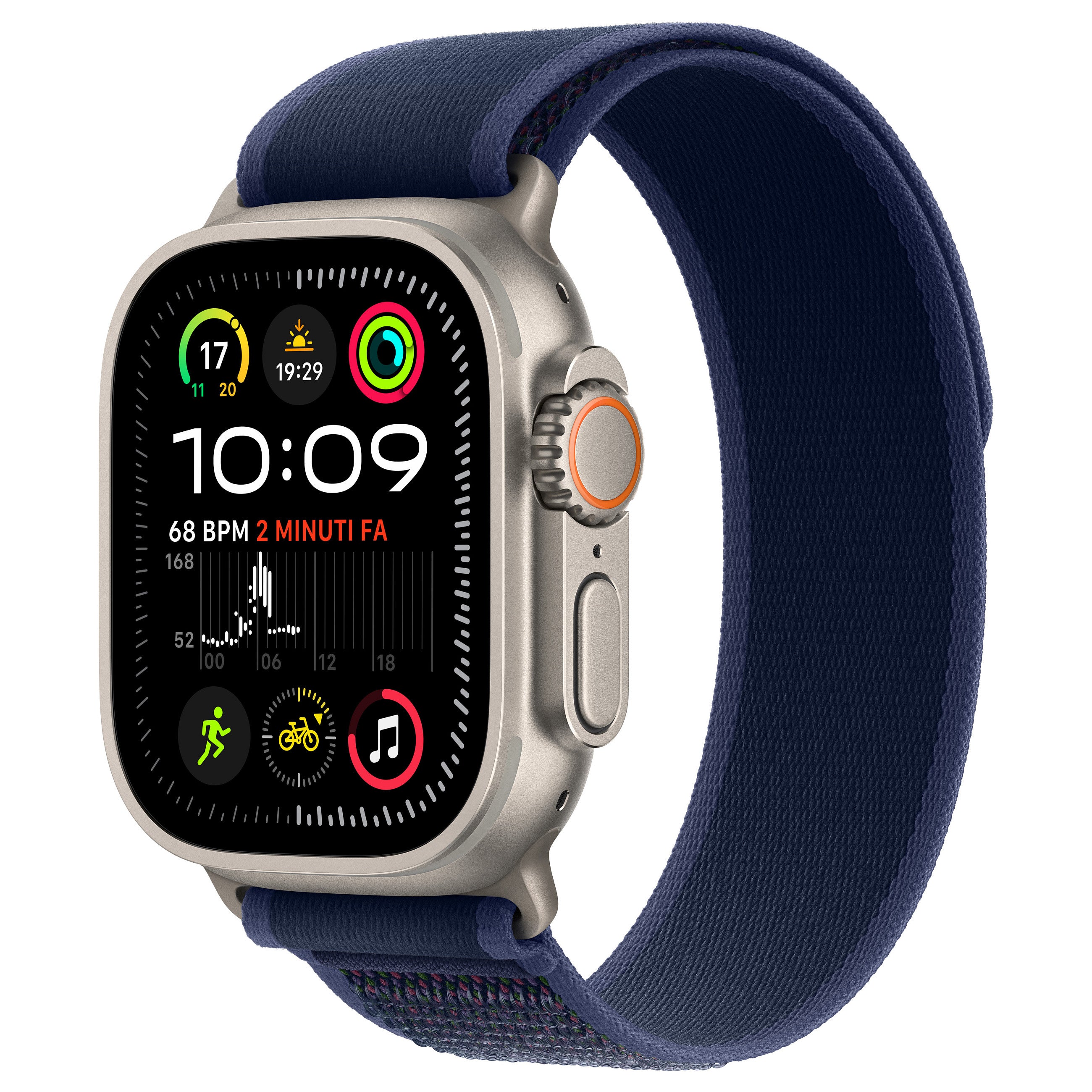 Apple Watch Ultra 3 Titanium Natural Trail Blue
