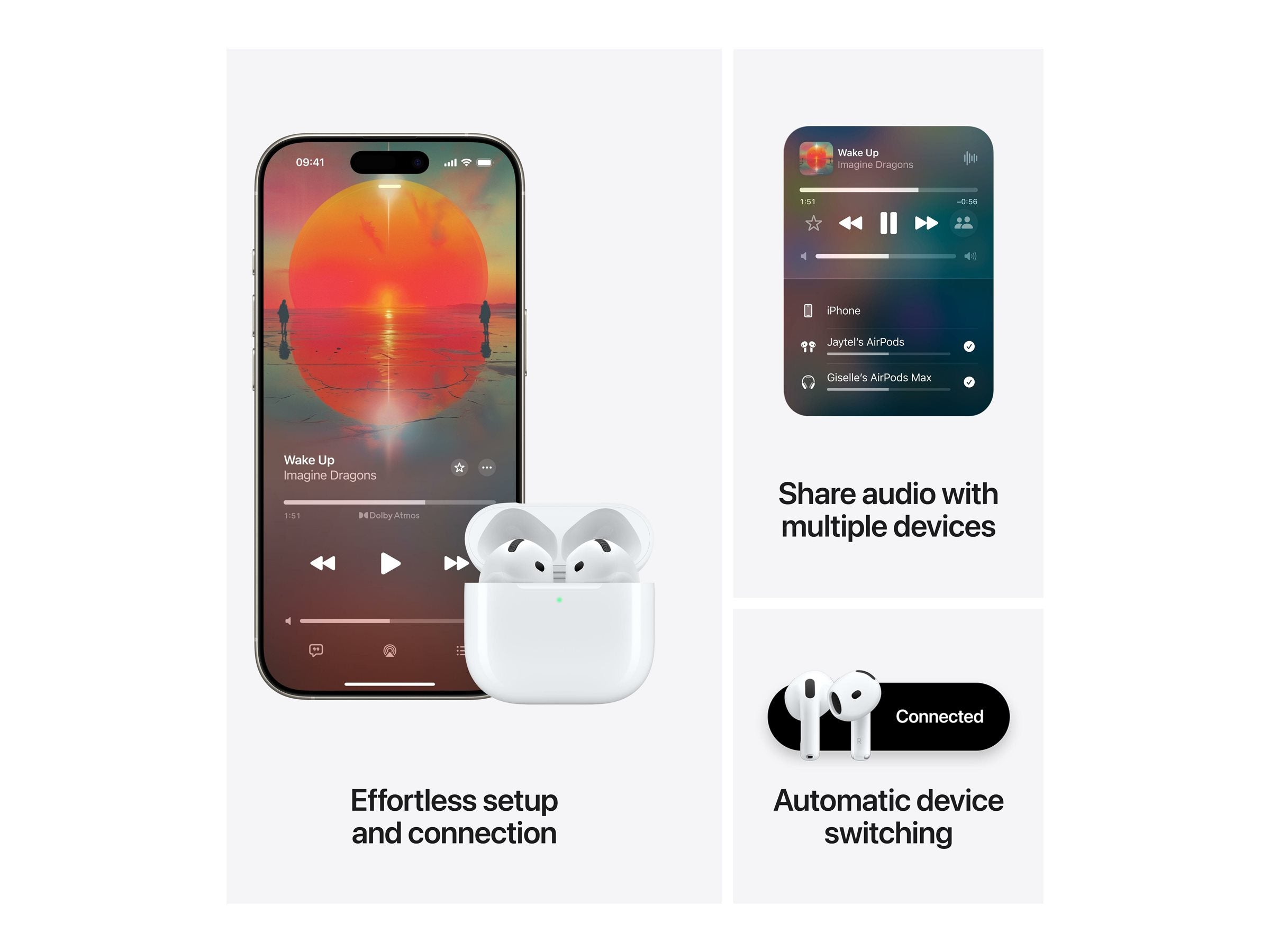 Apple AirPods 4 mit Active Noise Cancellation