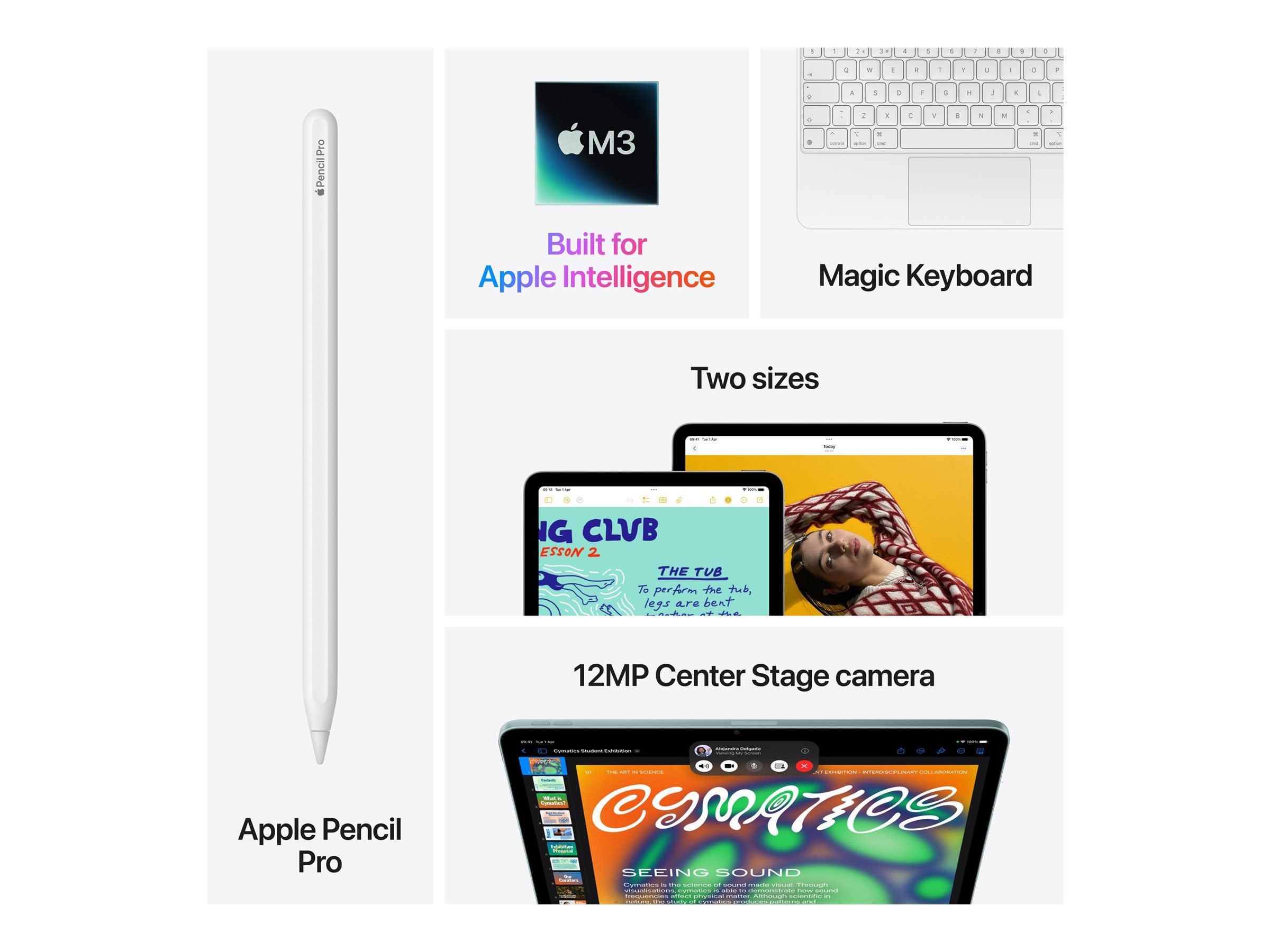 Apple iPad Air 11-inch M3 Wi-Fi 128GB Blau