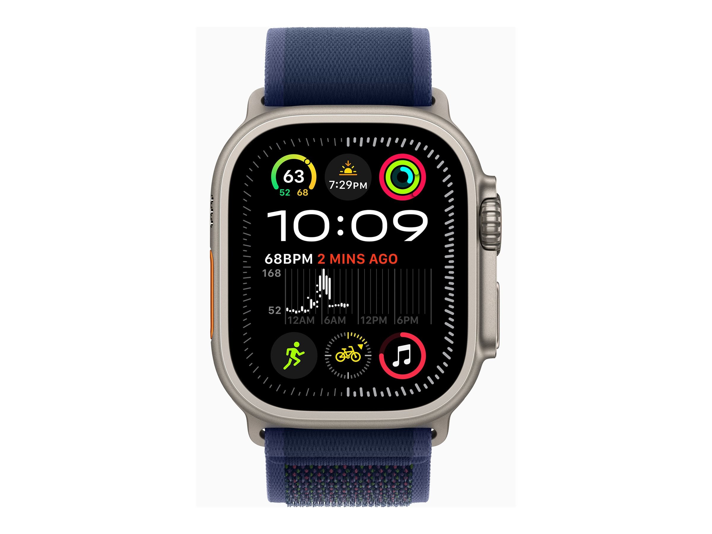 Apple Watch Ultra 3 Titanium Natural Trail Blue