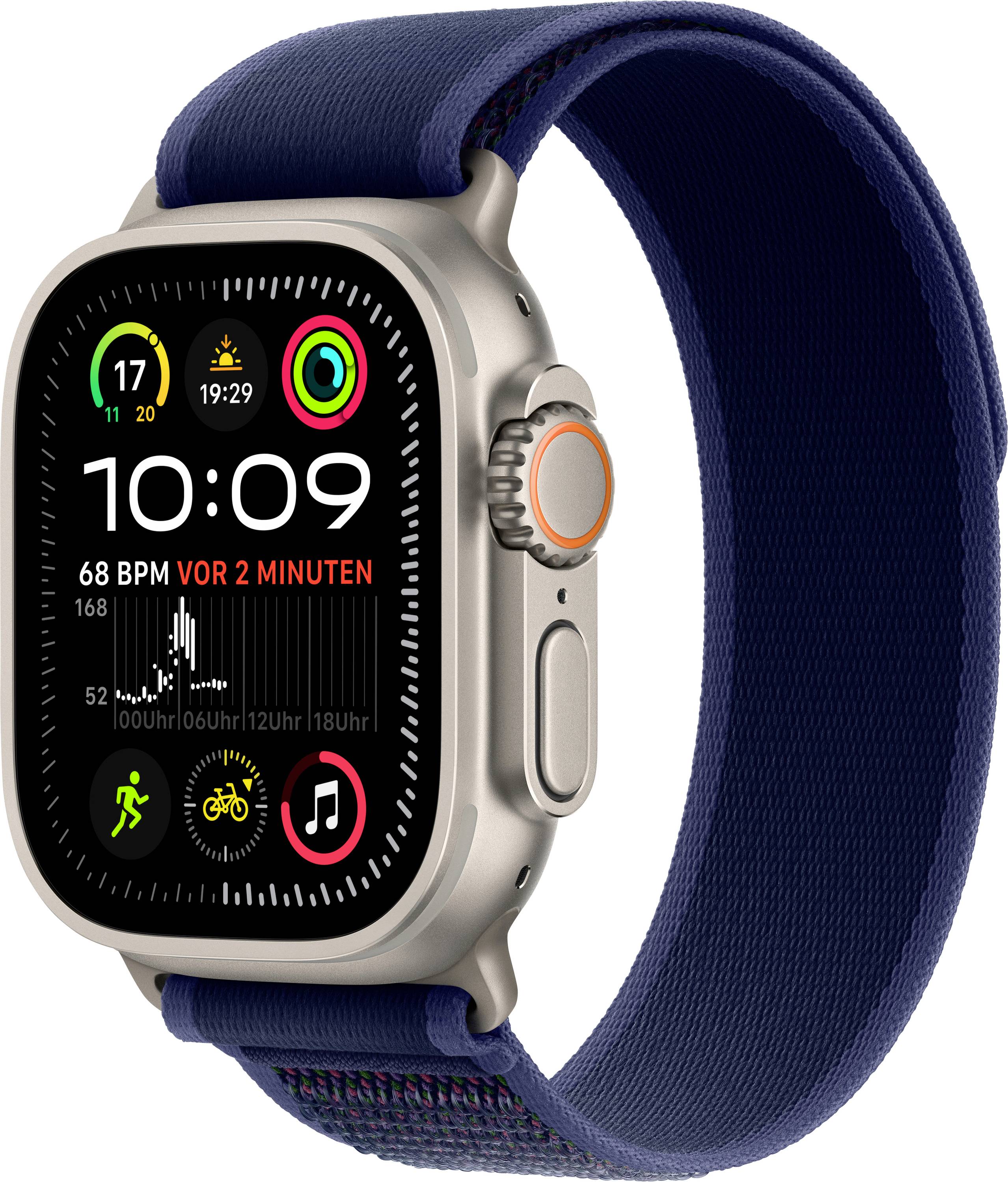 Apple Watch Ultra 3 Titanium Natural Trail Blue