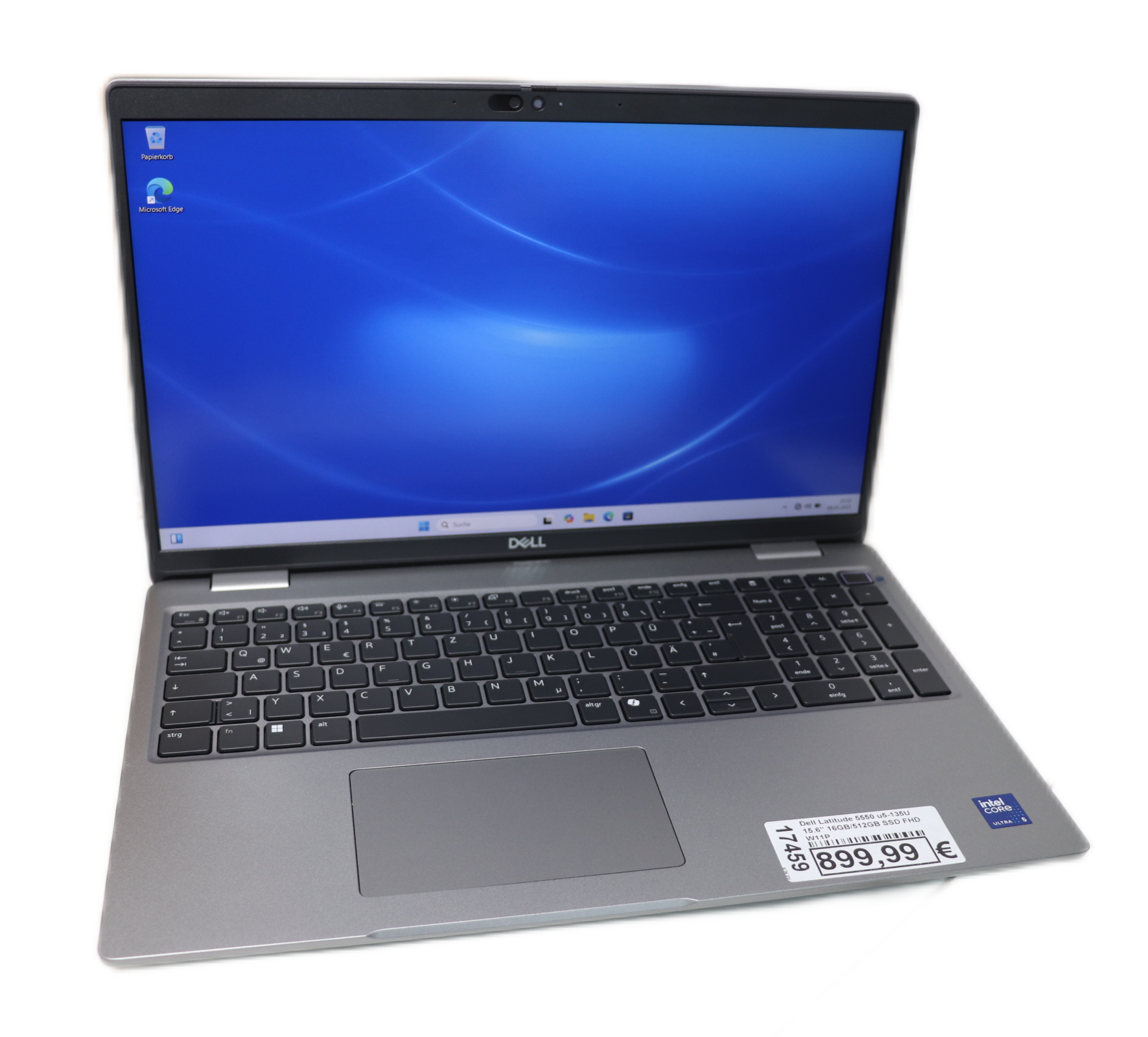 Dell Latitude 5550 u5-135U 15.6" 16GB/512GB SSD FHD W11P