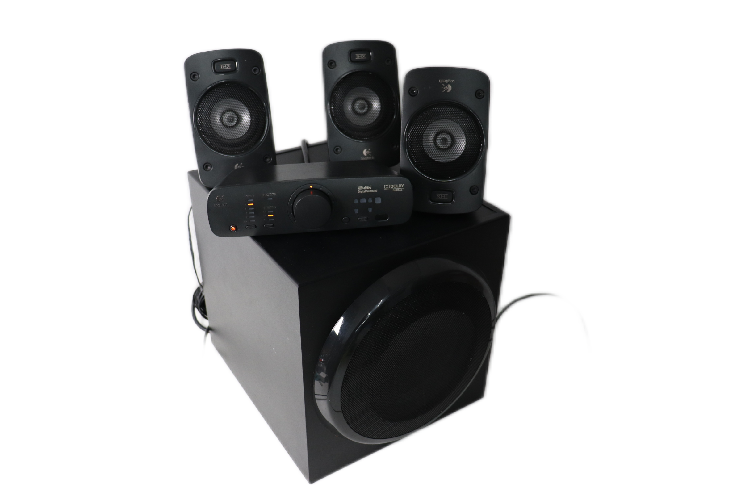 3.1 Logitech Lautsprecher-System Z906 ohne Verpackung