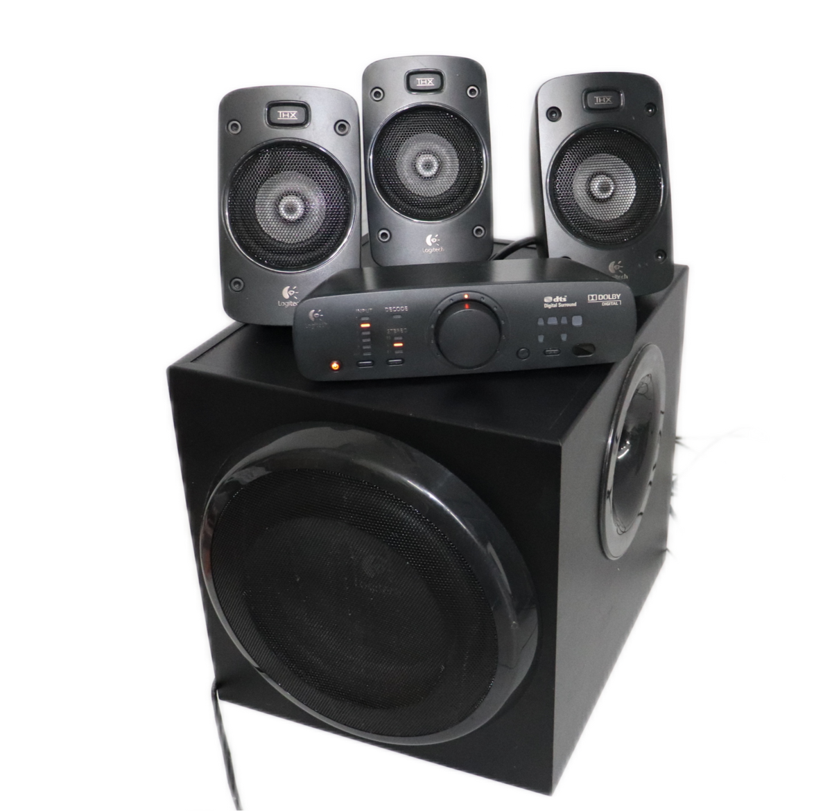 3.1 Logitech Lautsprecher-System Z906 ohne Verpackung