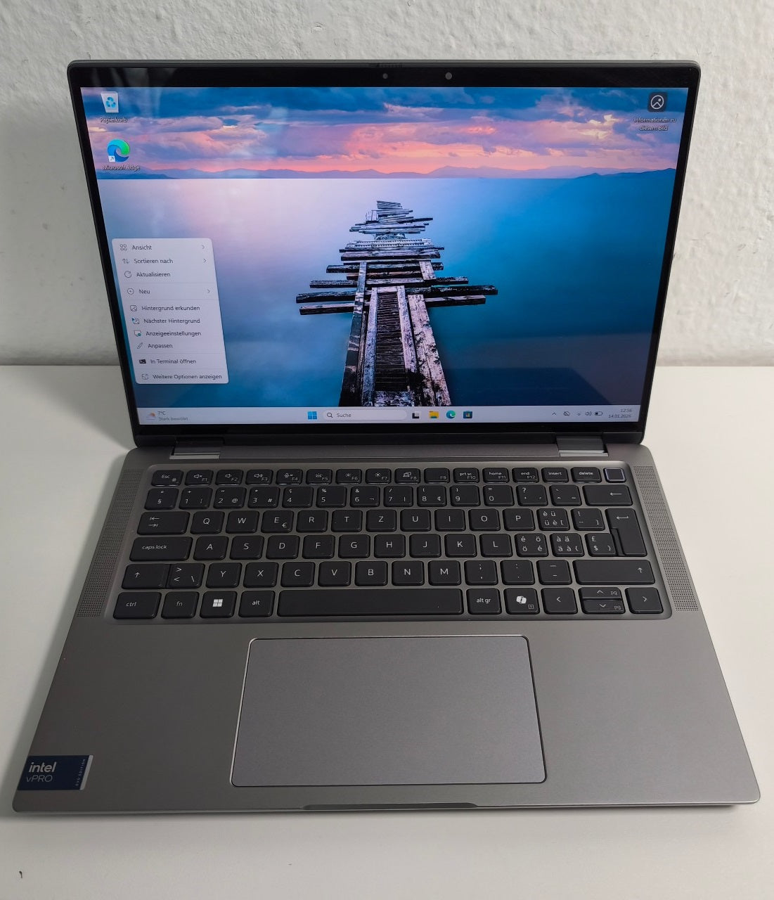 Dell Latitude 7450 - Intel Core Ultra 7 165U / 1.7 GHz - Win 11 Pro - Intel Graphics - 16 GB RAM - 512 GB SSD NVMe, TLC - 35.565 cm (14")