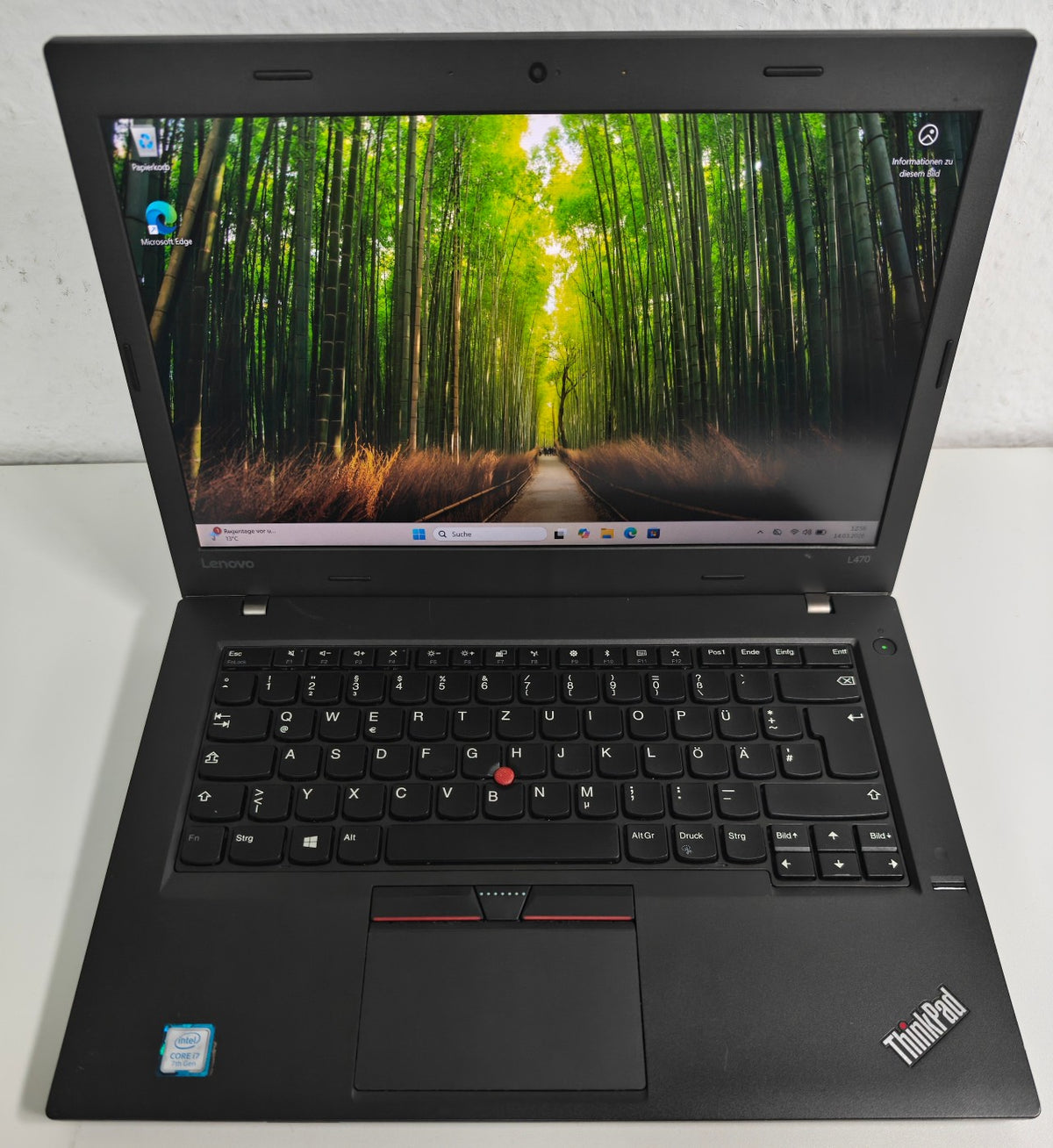 Lenovo ThinkPad L470 14Zoll Intel i5-7200U 8GB RAM 256GB SSD Win11