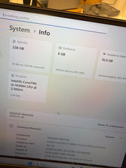 Gaming Notebook Gateway 16GB RTX 2060 i5-10 256GB