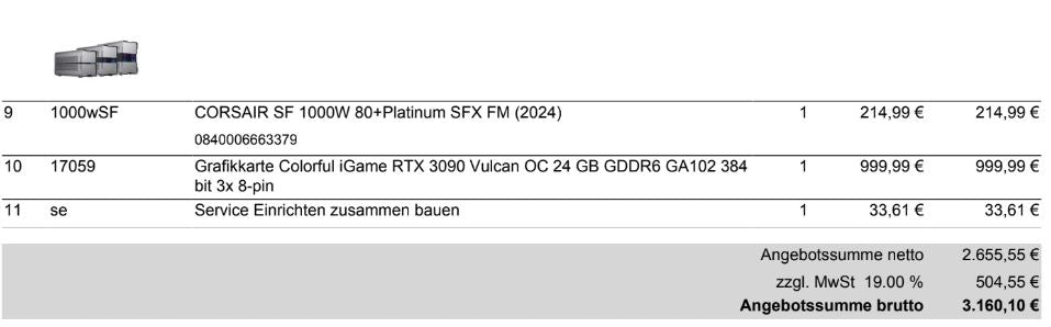 Mini Gaminig Extrem i9-14900k 9100 PRO 2TB Nvidia RTX 3090 24GB  64GB RAM