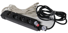 14 STUCK Steckdosen WIPO LAN CAT 3M 6 Digitus LAN Kabel 3 Meter Wipo Euroleiste Typ 60040/V #1 #1